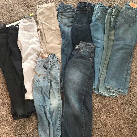 Lot of 13 boys pants size 12 - Picture 1 of 1